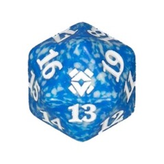 Zendikar Rising: D20 Die (Blue)